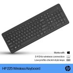 Computer keyboard HP  HP 225 Wireless Keyboard, spill resistant - Black - US ENG 