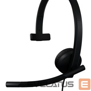 Wireless headphones Logilink  Logitech H570e Mono MS Teams Wired Headset USB-A, Black 