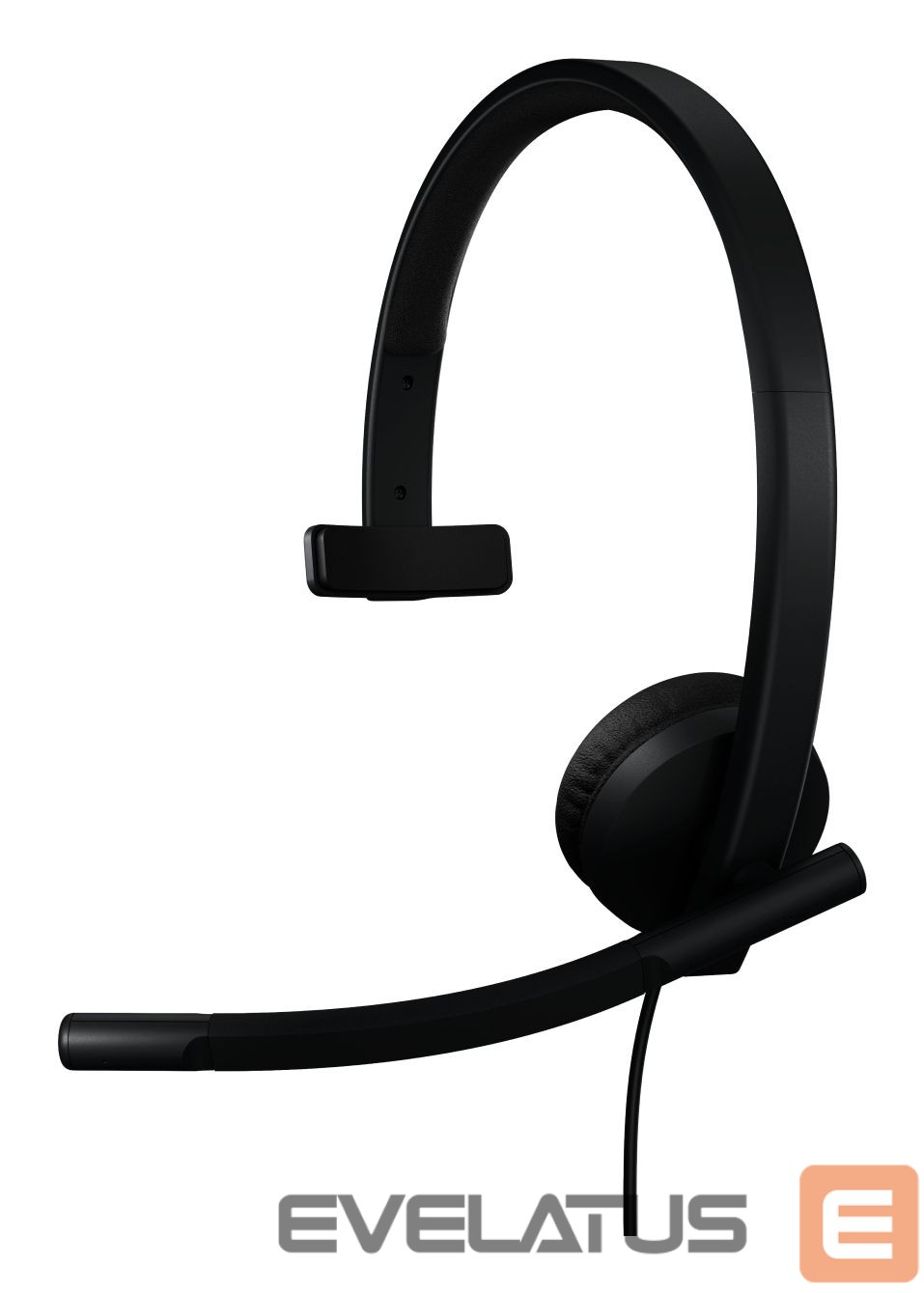 Wireless headphones Logilink Logitech H570e Mono MS Teams Wired Headset USB-A, Black