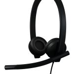 Wireless headphones Logilink  Logitech H570e Stereo MS Teams Wired Headset USB-C, Black 