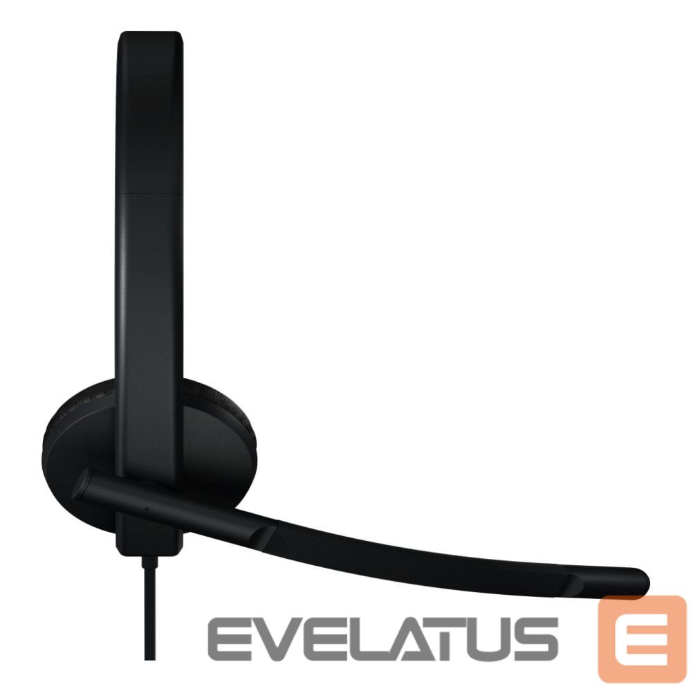 Wireless headphones Logilink Logitech H570e Stereo MS Teams Wired Headset USB-C, Black