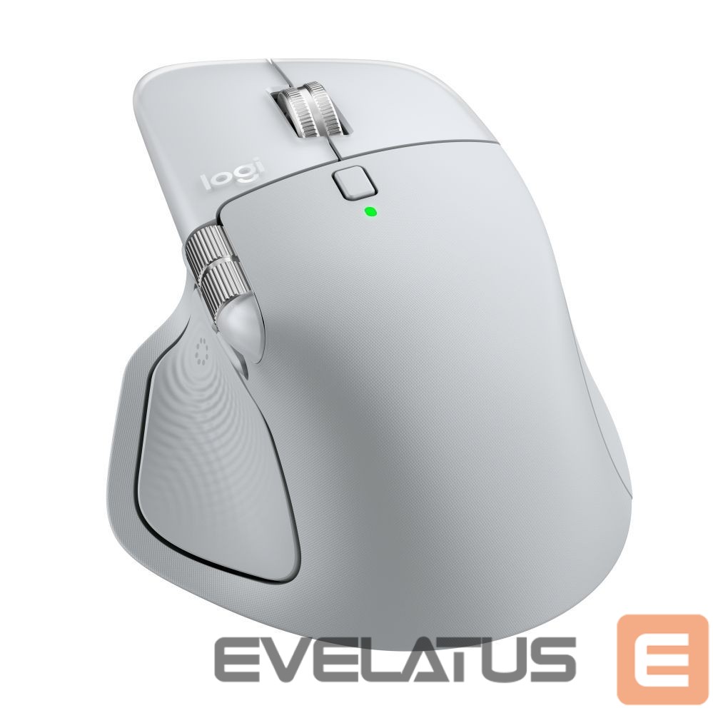 Computer mouse Logilink Logitech MX Master 4 for MAC Wireless Mouse RF Wireless + Bluetooth, 8000 DPI, White Silver