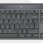 Computer keyboard Logilink  Logitech Signature Slim Solar+ K980 for Business Wireless Keyboard, RF+Bluetooth, US Int, Graphite 