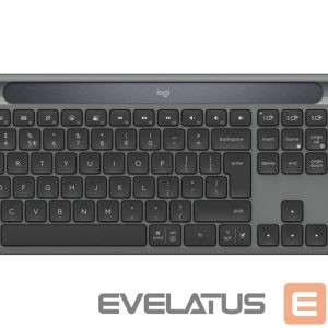 Computer keyboard Logilink  Logitech Signature Slim Solar+ K980 Wireless Keyboard, RF Wireless+Bluetooth, US Int, Graphite 