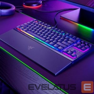 Computer keyboard Razer  Razer Ornata V3 Tenkeyless Wired Gaming keyboard, Low-profile, RGB LED, USB QWERTY, US, Black 