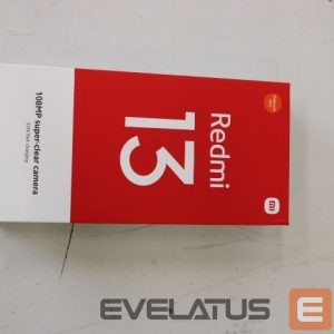 Smartphone Xiaomi  SALE OUT.  Redmi 13 Midnight Black 8GB RAM 256GB ROM, MZB0GZBEU |  | DAMAGED PACKAGING 