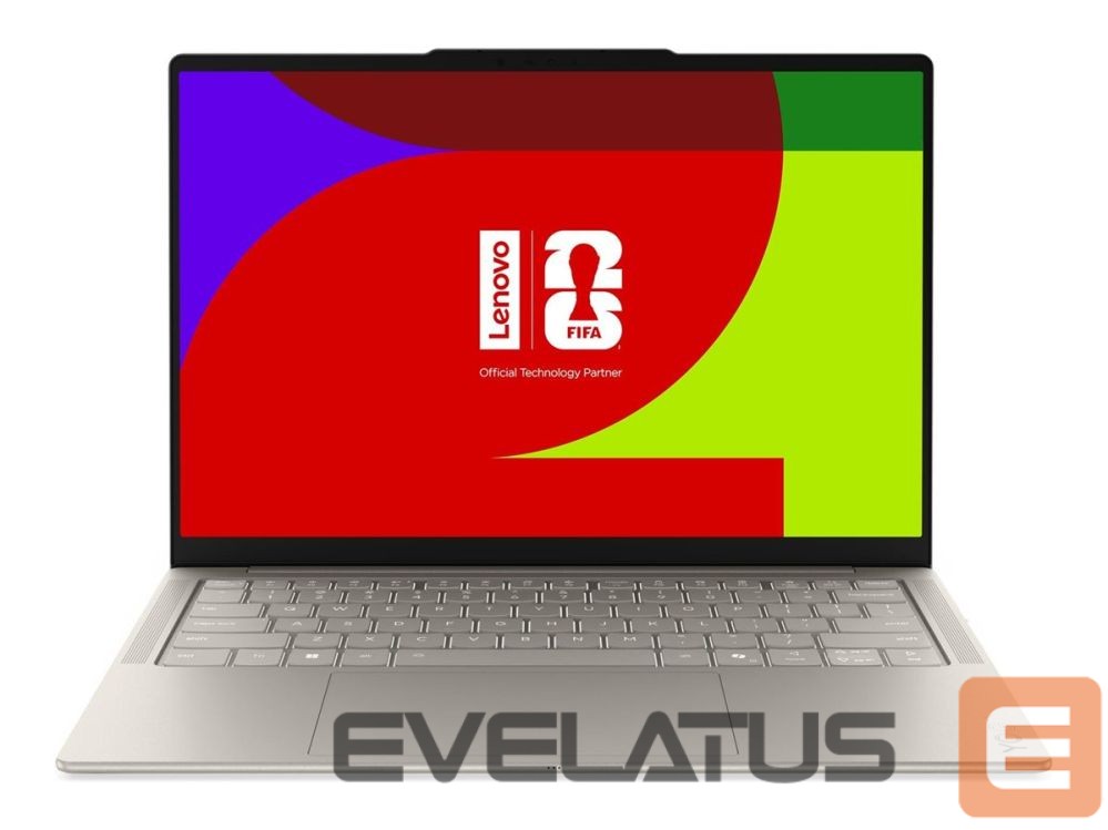 Laptop computer Lenovo Yoga Slim 7 14IPH11 14 WUXGA ULT5-322/16GB/512GB/Intel Graphics/WIN11 Home/ENG Backlit kbd/Seashell/2Y Warranty |