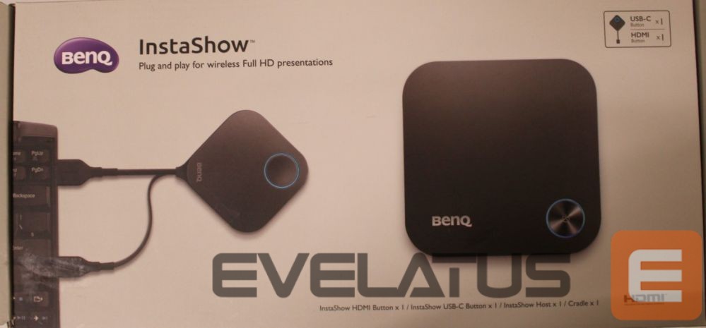 Interactive solution BenQ SALE OUT. InstaShow Wireless Presentation System | WDC10HC | UNPACKED, SCRATCHED ITEM