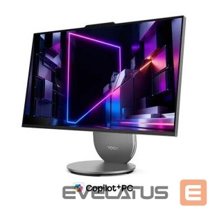 Personal computer Lenovo  Yoga AIO 27IPH11 27 QHD ULT7-356H/32GB/1TB/Intel Graphics/WIN11 Home/Nordic kbd/Luna Grey/2Y Warranty | 