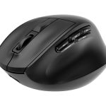 Computer mouse Gembird  MUSW3-9B-01 Triple-mode 9-button wireless ergonomic mouse, black | 