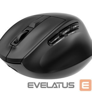 Computer mouse Gembird  MUSW3-9B-01 Triple-mode 9-button wireless ergonomic mouse, black | 