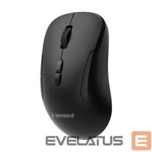 Computer mouse Gembird  MUSW2-7B-01 Dual-mode 7-button wireless mouse, black | 