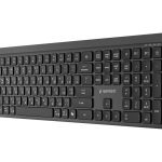 Computer keyboard Gembird  KB-WPS-03-CYRL Dual-mode pro-business slim wireless keyboard, 2.4G+BT, Cyrillic layout | 