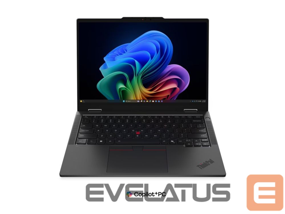 Laptop computer Lenovo ThinkPad T14s 2-in-1 G2 Intel | Black | 14 " | IPS | Touchscreen | WUXGA | 1920 x 1200 pixels | Anti-reflection | Intel Core Ultra 7 | 355 | 32 GB | Soldered LPDDR5X | Solid-state drive capacity 512 GB | Intel Graphics | Windows 11 Pro | 802.11be | Bluetooth version 5.4 | 5G upgradable | Keyboard language Nordic | Keyboard backlit | Warranty 36 month(s) | Battery warranty 12 month(s)