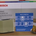 Toster Bosch  SALE OUT.  TAT3M127 MyMoment Compact toaster, 950 W, 2 slots, Beige | SALE OUT. Compact Toaster | TAT3M127 MyMoment | Number of slots 2 | Housing material Plastic | Beige | DAMAGED PACKAGING AND ITEM BODY (EDGE) 