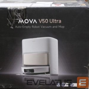 Vacuum cleaner MOVA  SALE OUT.  V50 Ultra Robot Vacuum, White |  Robot Vacuum | V50 Ultra | Wet&Dry | 6400 mAh | Dust capacity 3.2 L | 24000 Pa | White | DAMAGED PACKAGING | 34 month(s) 