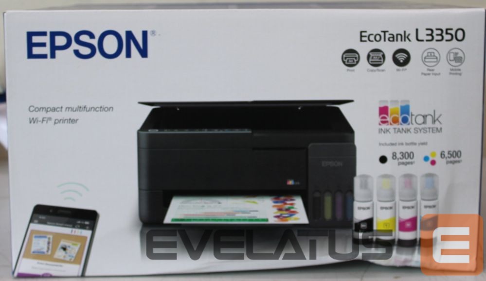 Printer EPSON SALE OUT. EcoTank L3350 Multifunctional Printer | SALE OUT. | EcoTank | L3350 | Inkjet | Colour | Multifuction Printer | A4 | Wi-Fi | Black | DAMAGED PACKAGING