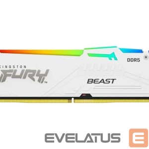RAM DDR4 Kingston  KF560C30BWEA-32 32GB 6000MT/s DDR5 CL30 DIMM FURY Beast White RGB EXPO | 