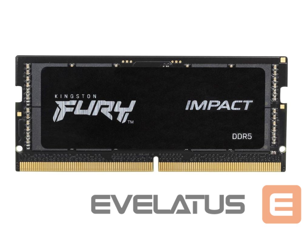 RAM DDR4 Kingston KF564S38IB-16 16GB 6400MT/s DDR5 CL38 SODIMM FURY Impact PnP |